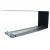 Foco Room Divider 1200 bioethanol fireplace with a three-sided flame view.