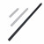 Ottawa/Halifax ceiling pole 100 cm - Black