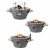 Happy Cocooning Cone Fire Table Anthracite