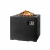 Lounge & Dining Square Gas Fire Table - Black