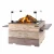 Nice & Nasty Square Gas Fireplace Fire Table