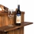 Teak Wood Side Table for Happy Cocooning Gas Fire Tables - 2 pieces.