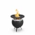 Grill plate for Höfats Moon 45 outdoor smokeless fire pit.