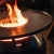 Grill plate for Höfats Moon 45 outdoor smokeless fire pit.