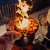 Grill plate for Höfats Moon 45 outdoor smokeless fire pit.