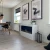 ScandiFlames Bismarck White - 120cm Wide Freestanding Bioethanol Fireplace