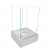 Bio ethanol free standing fireplace