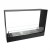 Slim line bioethanol fireplace