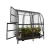 Baumera Baltic LT arched greenhouse with galvanised omega frame and polycarbonate glazing