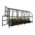 Baumera Baltic LT arched greenhouse with galvanised omega frame and polycarbonate glazing