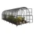 Baumera Baltic LT arched greenhouse with galvanised omega frame and polycarbonate glazing