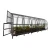 Baumera Baltic LT arched greenhouse with galvanised omega frame and polycarbonate glazing