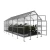 Baumera KLASIKA Bernard greenhouse with galvanised steel frame and twin-wall polycarbonate panels