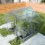 Baumera KLASIKA Drop teardrop greenhouse with galvanised frame and polycarbonate panels