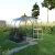 Baumera KLASIKA Arkinis greenhouse with arched galvanised frame and polycarbonate panels