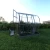 Baumera KLASIKA Arkinis greenhouse with arched galvanised frame and polycarbonate panels