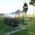 Baumera KLASIKA Arkinis greenhouse with arched galvanised frame and polycarbonate panels