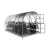 Baumera KLASIKA Arkinis greenhouse with arched galvanised frame and polycarbonate panels