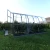 Baumera KLASIKA Arkinis greenhouse with arched galvanised frame and polycarbonate panels
