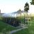 Baumera KLASIKA Arkinis greenhouse with arched galvanised frame and polycarbonate panels