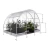 Baumera KLASIKA Easy greenhouse with galvanised steel frame and polycarbonate glazing