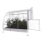 Baumera KLASIKA Easy greenhouse with galvanised steel frame and polycarbonate glazing