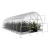 Baumera KLASIKA Easy greenhouse with galvanised steel frame and polycarbonate glazing