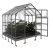 Baumera KLASIKA House greenhouse with pitched galvanised frame and 6 mm polycarbonate panels