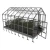 Baumera KLASIKA House greenhouse with pitched galvanised frame and 6 mm polycarbonate panels
