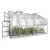 Baumera STANDART Klasika greenhouse with galvanised steel frame and polycarbonate panels