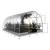 Baumera KLASIKA Tube greenhouse with arched galvanised tubular frame and polycarbonate panels