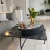 Curved bio fireplace with glass