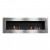 Murus 1600 Wall-mounted Bioethanol Fireplace - Brushed Steel Finish