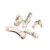White Decorative Wood for Biofireplaces - 5 pcs.
