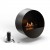 Planika Bubble Wall - Automatic Wall-mounted Bio Fireplace