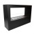 ScandiFlames Lansing L - Black Bioethanol Fireplace