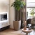 Nebraska White - Square wall-mounted bioethanol fireplace