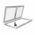 Vinorage Motorized Wine Cellar Glass Hatch - Stainless Steel (800x1500 mm)